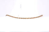 Unisex 14k Yellow Gold Rope Style Chain 22"