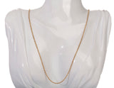 Unisex 14k Yellow Gold Rope Style Chain 24"