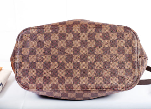 Authentic Louis Vuitton Damier Ebene Sienna MM Shoulder Bag