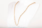 Unisex 10k Yellow Gold 3.7mm Rope Style Chain