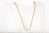 Unisex 10k Yellow Gold 3.7mm Rope Style Chain