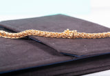 Authentic Tiffany & Co. 14k Byzantine Braid Russian Weave Necklace 16"