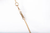 Authentic Tiffany & Co. 18k Yellow Gold Elsa Peretti Open Heart Pendant Necklace