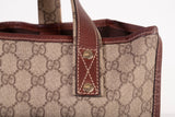 Authentic Vintage Gucci GG Sherry Line Web Supreme Tote Bag