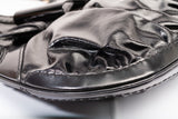 Authentic Black Gucci Dialux Queen Bow Hobo Bag