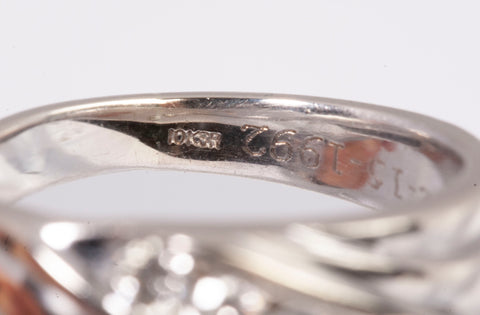 Men's 10k White Gold .20TCW Diamond Wedding Band