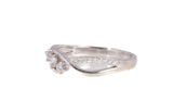 Ladies 14k White Gold .24TCW Diamond Fashion Ring Size 7